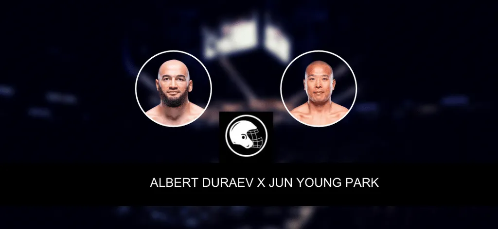 Albert Duraev x Jun Yong Park &ndash; palpite, odds e progn&oacute;stico &ndash; UFC &ndash; 15/7/2033
