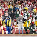 Playoffs da NFL: 49ers vira contra os Packers e vai &agrave; final da NFC