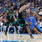 NBA: Shai marca 36 pontos e Thunder vence Celtics no fim