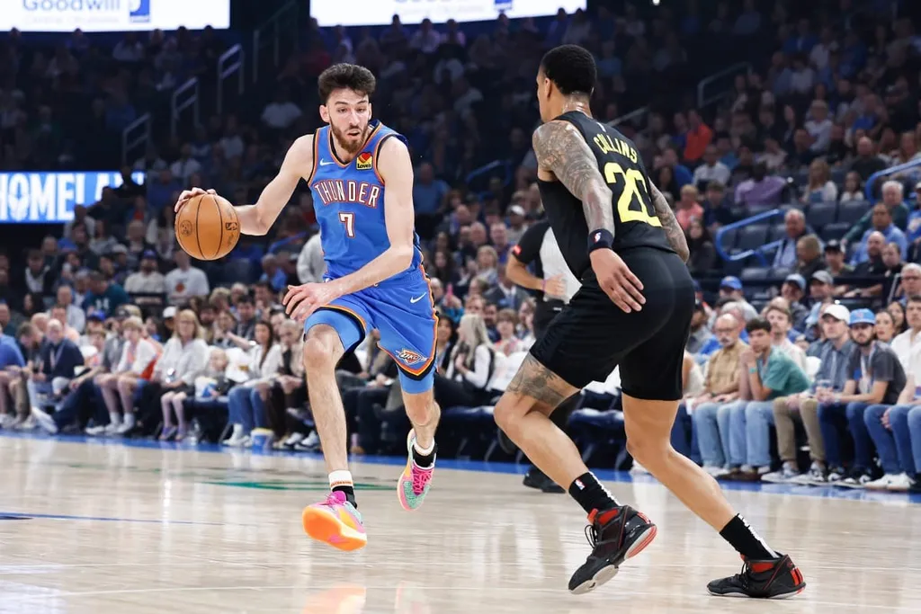 NBA: Chet Holmgren iguala Shaq em vit&oacute;ria do Thunder