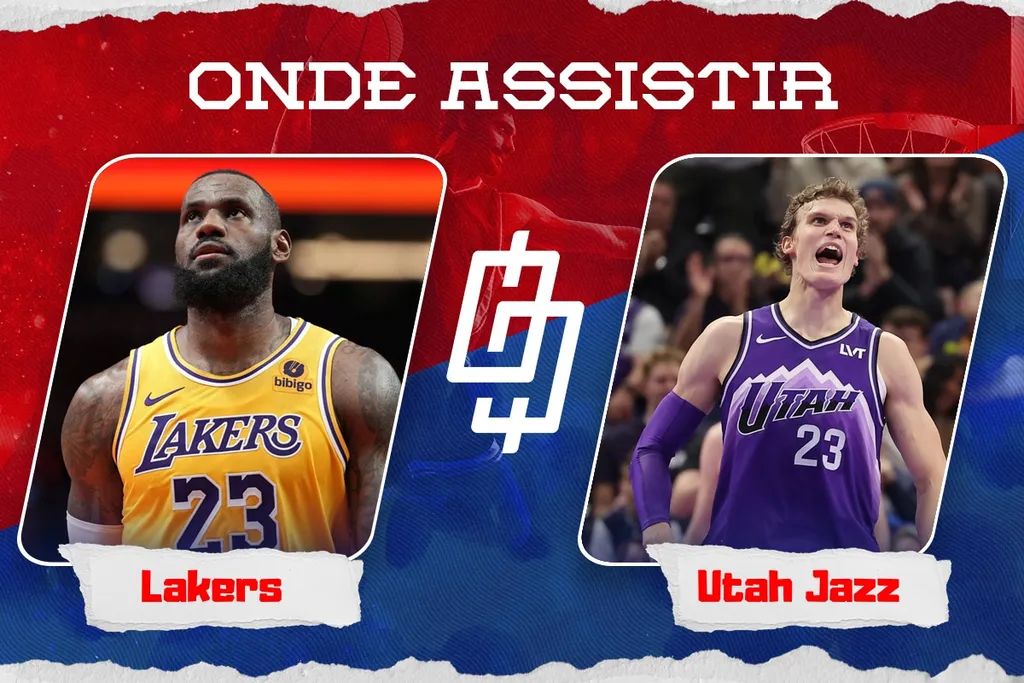 Los Angeles Lakers x Utah Jazz &ndash; Onde assistir, hor&aacute;rio e quintetos &ndash; NBA &ndash; 22/11/2023