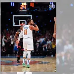 NBA: &lsquo;Big 3&rsquo; dos Knicks aparece em jogo tenso e New York sobrevive contra o Heat