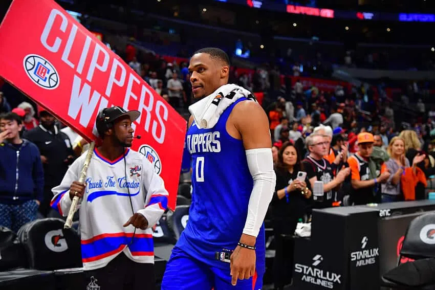 NBA: Clim&atilde;o? Westbrook ignora LeBron ap&oacute;s perder para os Lakers; veja