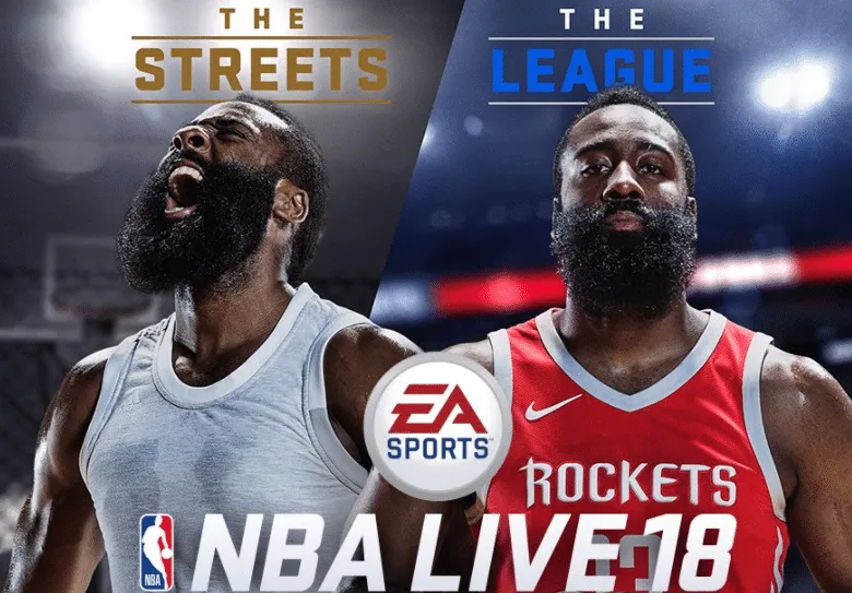 James Harden &eacute; capa do NBA Live 18; lan&ccedil;amento ser&aacute; em setembro