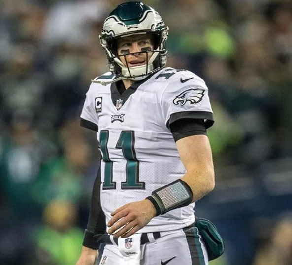 Carson Wentz, quarterback do Philadelphia Eagles