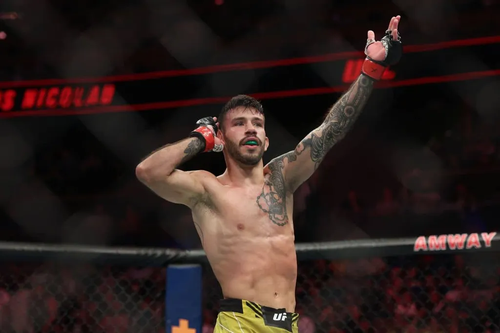 Matheus Nicolau fala sobre luta principal do UFC Vegas 91 e revela planos: &lsquo;Topo da divis&atilde;o&rsquo;