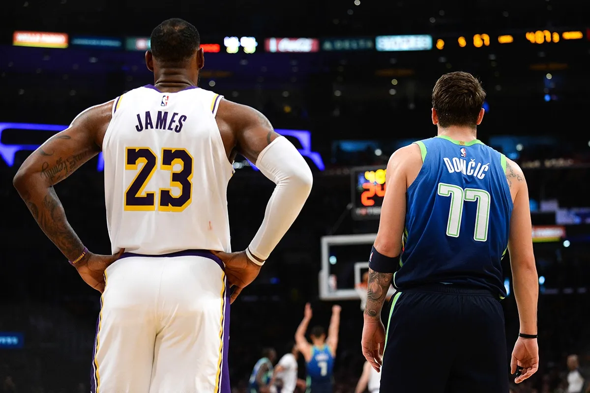 NBA. LeBron e Doncic
