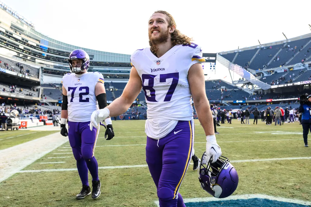 NFL: Ap&oacute;s Hockenson assina extens&atilde;o com os Vikings e se torna o tight-end mais bem pago