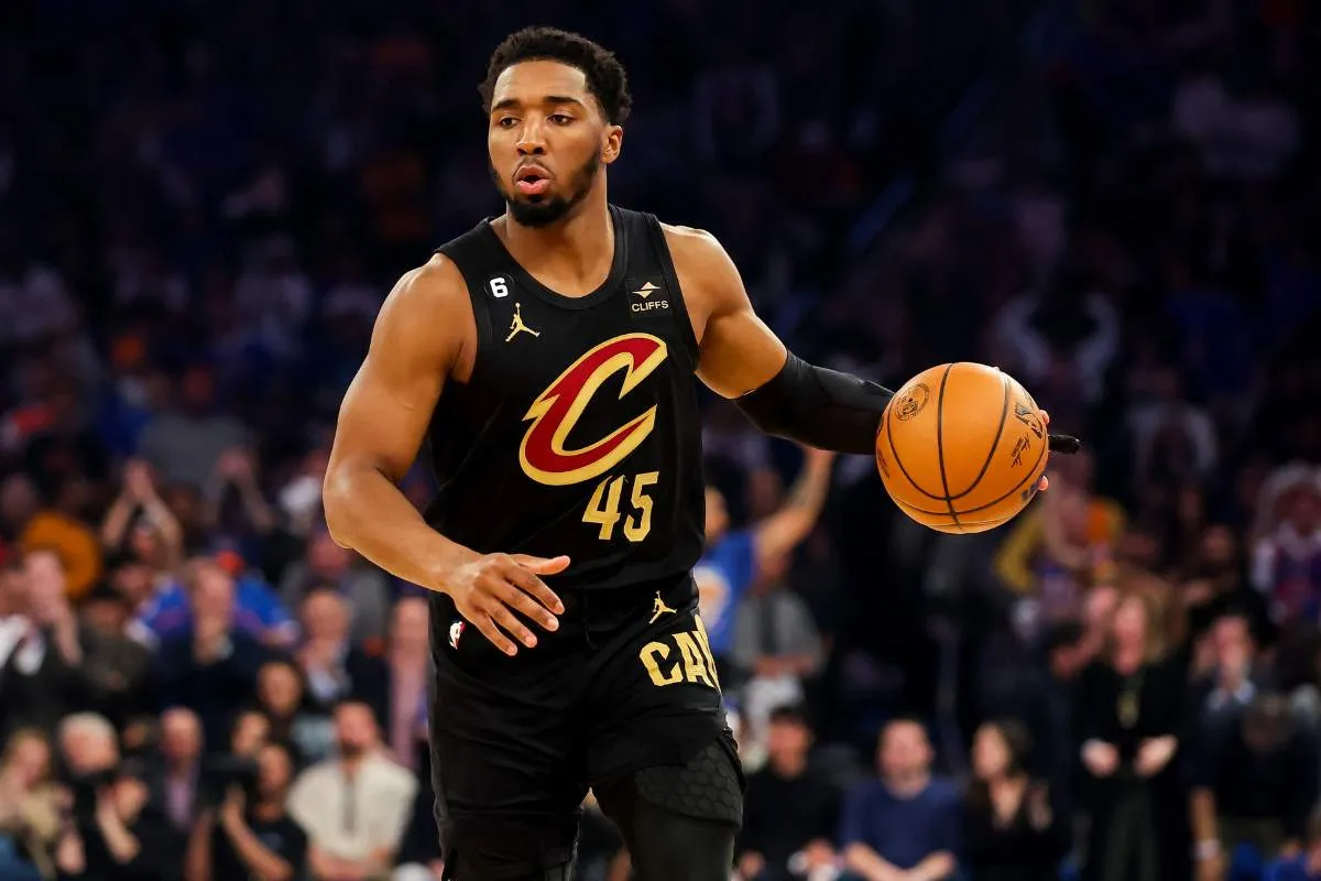 Donovan Mitchell, do Cleveland Cavaliers. Foto: Icon Sport