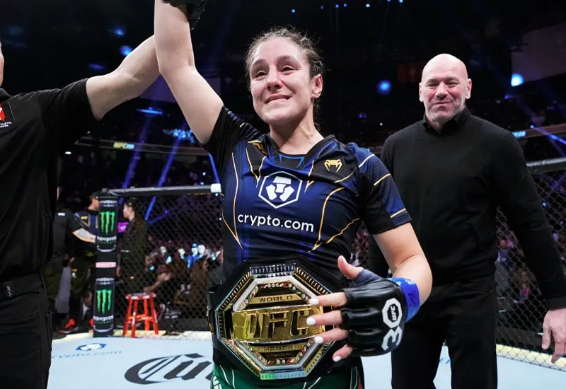 Valentina Shevchenko pede revanche imediata ap&oacute;s UFC 285; Grasso concorda
