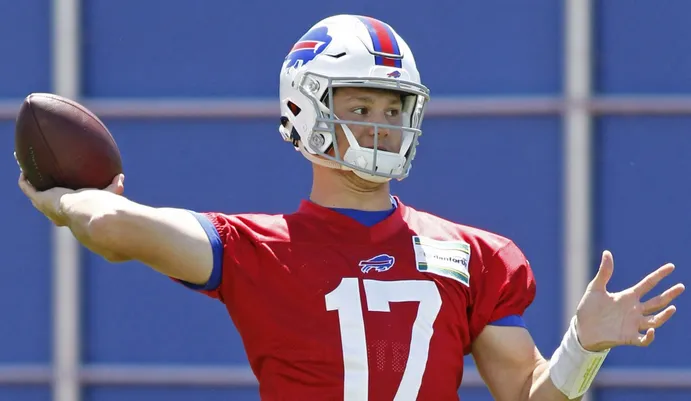 Josh Allen, quarterback calouro do Buffalo Bills