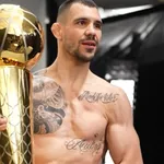 UFC e NBA fecham parceria hist&oacute;rica envolvendo o trof&eacute;u Larry O&rsquo;Brien
