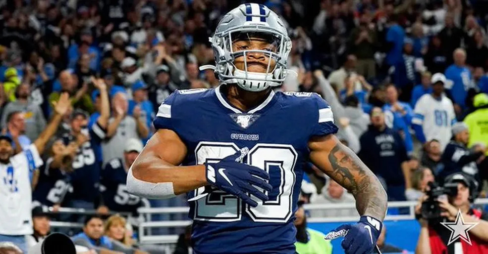 Tony Pollard, Cowboys, NFL. Foto: Reprodu&ccedil;&atilde;o/Twitter/@dallascowboys