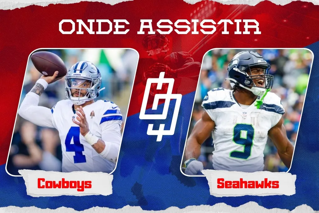 Dallas Cowboys x Seattle Seahawks &ndash; Onde assistir, hor&aacute;rio e jogadores inativos &ndash; Semana 13 NFL &ndash; 30/11/2023