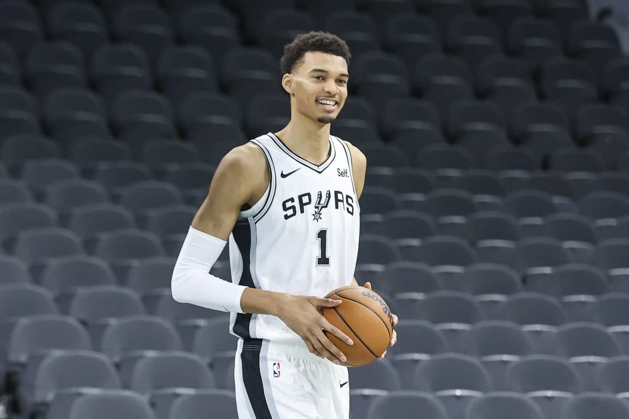 Victor Wembanyama, do San Antonio Spurs. Foto: Icon Sport