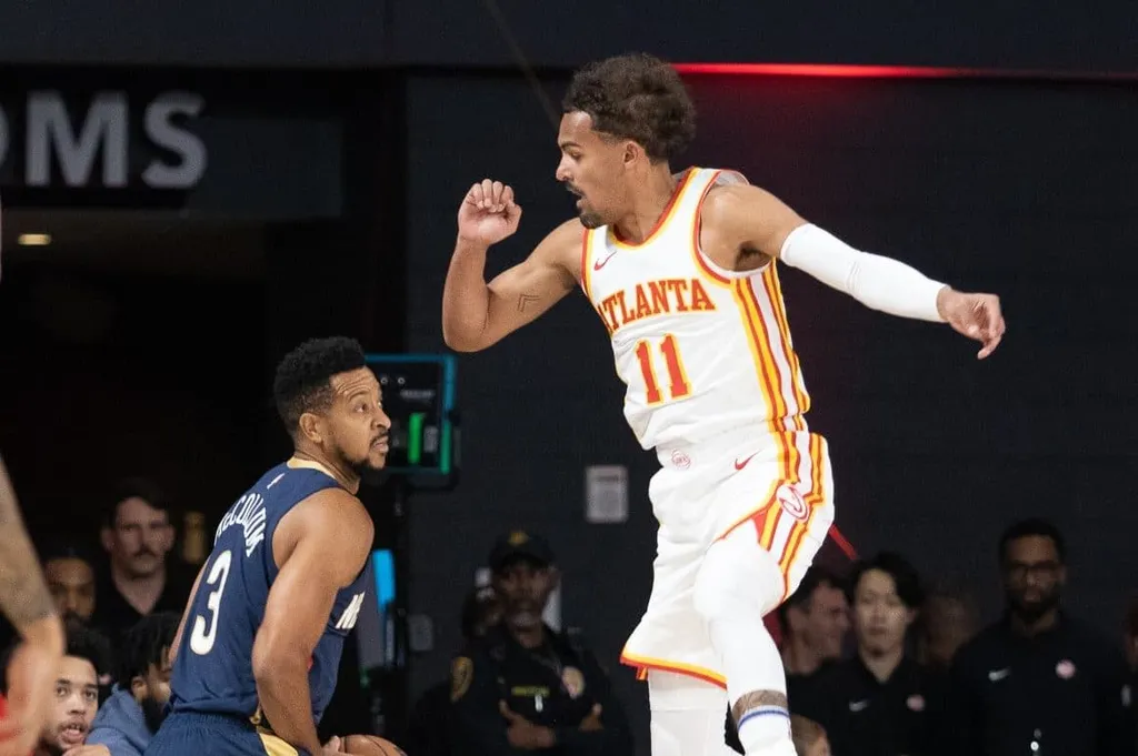 NBA: Hawks derrotam Pelicans em jogo apagado de Zion Williamson