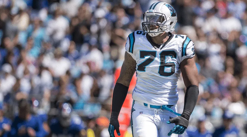 Greg Hady, Carolina Panthers, NFL. Foto: Reprodu&ccedil;&atilde;o/Twitter/@Panthers