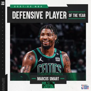 Marcus Smart vence prêmio de Defensor do Ano na NBA