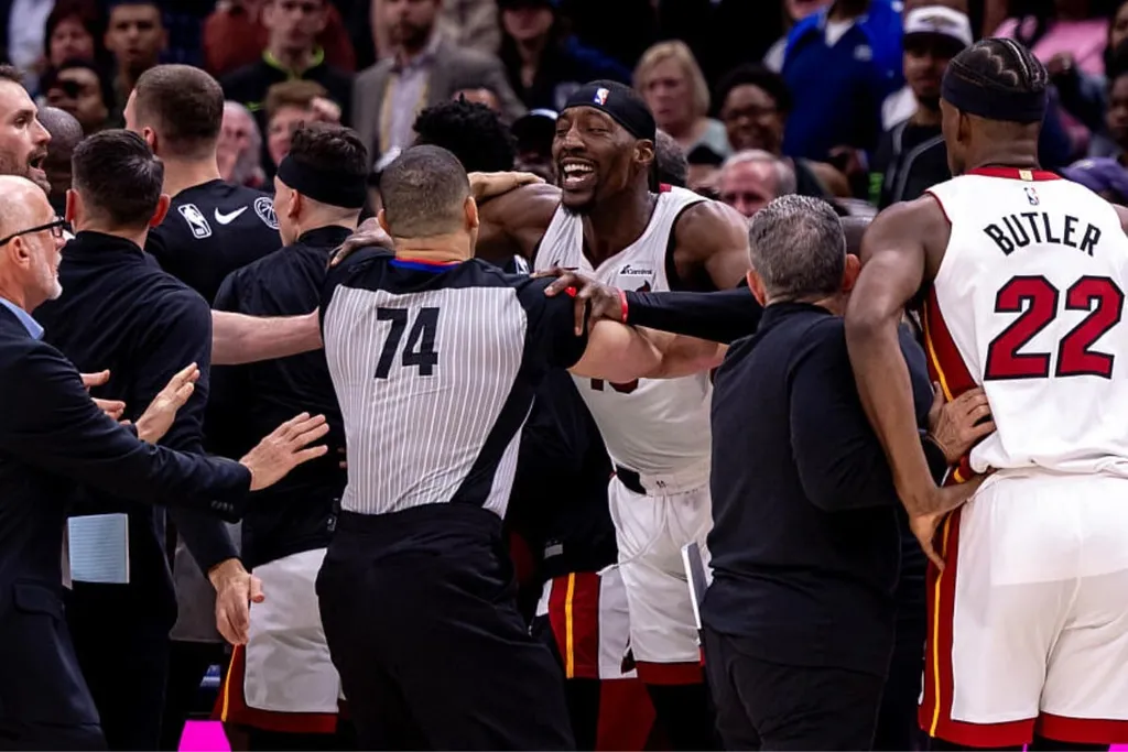 NBA n&atilde;o &eacute; UFC: Liga aplica gancho a brig&otilde;es de Heat e Pelicans