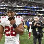 &lsquo;F&hellip; os Giants&rsquo;: Saquon Barkley admite n&atilde;o jogar na NFL em 2023