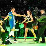 All-Star da NBA: disputa entre Curry e Sabrina &eacute; marcada por coment&aacute;rio sexista