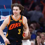 NBA: titular do Thunder, Josh Giddey est&aacute; &lsquo;abaixo&rsquo; dos colegas nos playoffs