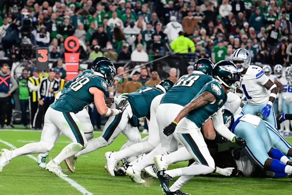 Playoffs da NFL: Eagles chega &rsquo;empurrado&rsquo; para a p&oacute;s-temporada