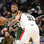 NBA: Blazers vacilam e sofrem virada dos Bucks em reencontro com Lillard