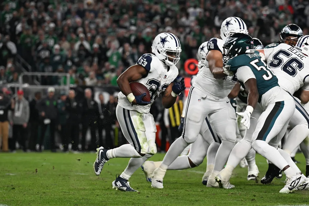 [NFL] Cowboys 38 a 21 sobre Eagles: 204 jardas na corrida, 2,7 vezes a m&eacute;dia