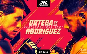 UFC Long Island: Ortega x Rodríguez – Resultados