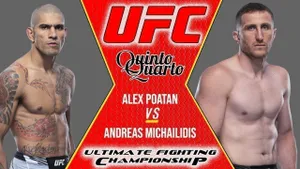 Alex Poatan x Andreas Michailidis – Dica, palpite e prognóstico – 06/11 – UFC 268