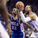 NBA Playoffs 2024: Em duelo magn&iacute;fico de Brunson e Embiid, Knicks eliminam 76ers no Jogo 6