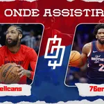 New Orleans Pelicans x Philadelphia 76ers &ndash; Onde assistir, hor&aacute;rio, e quintetos &ndash; NBA &ndash; 29/11/2023