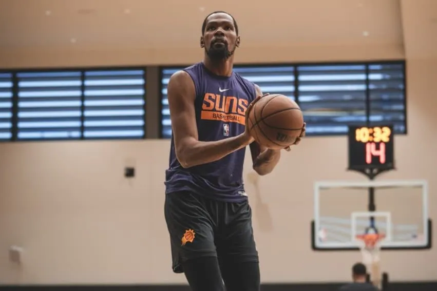 NBA: Suns j&aacute; sabem por quanto tempo Kevin Durant ser&aacute; desfalque