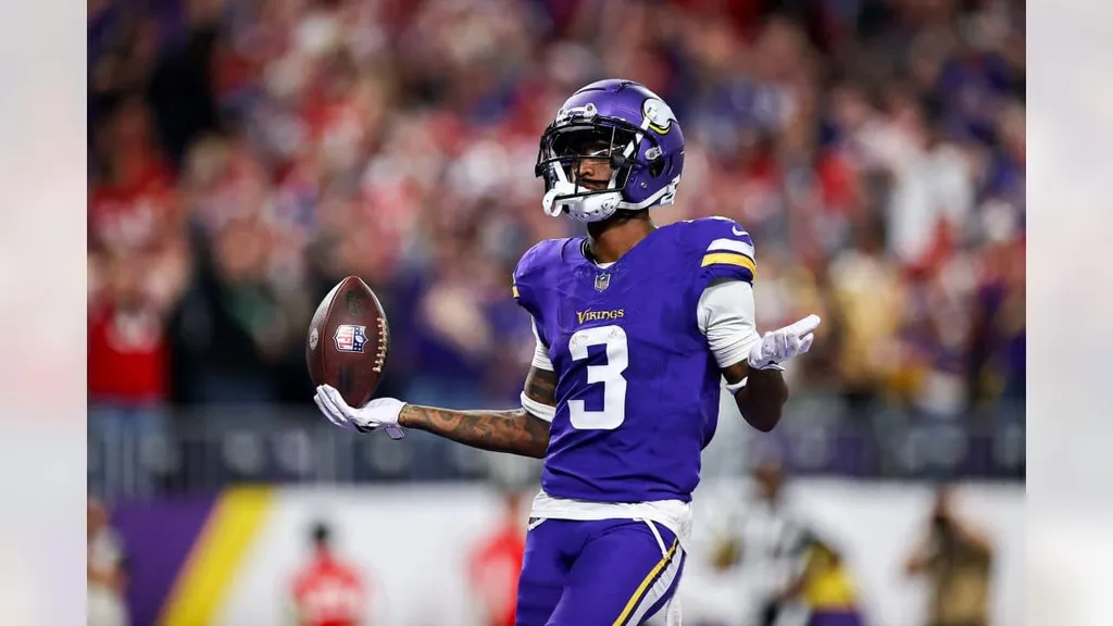 NFL: Com show de Jordan Addison, Vikings vencem 49ers