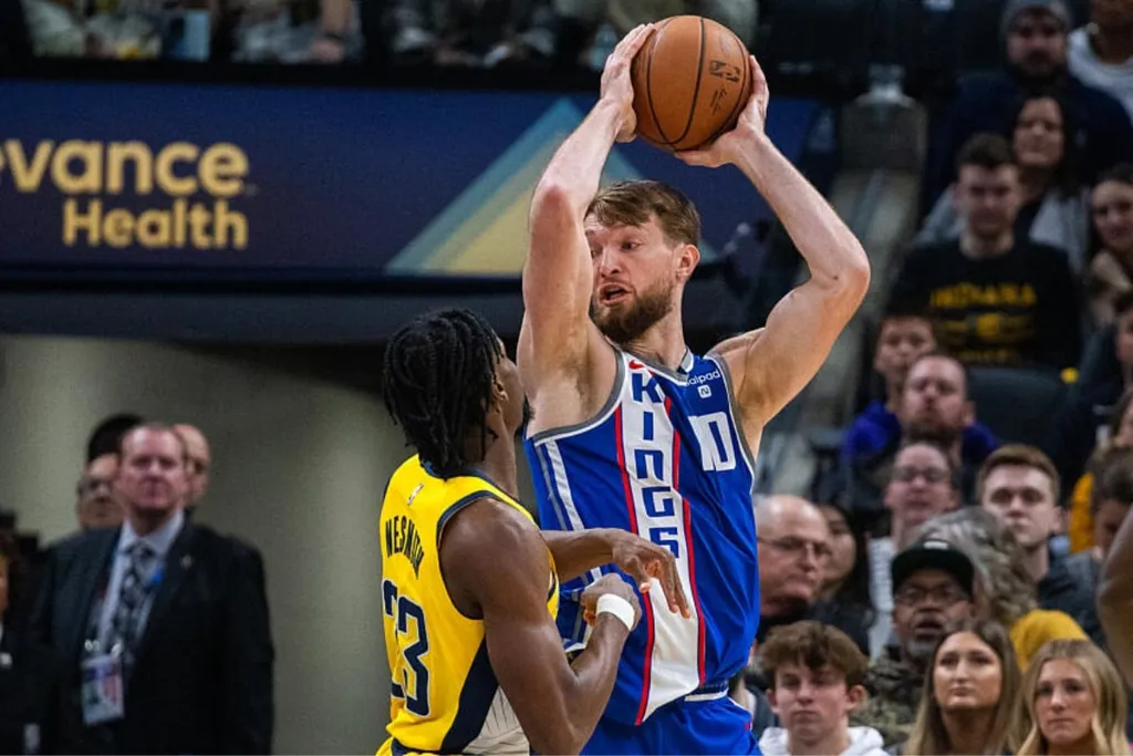 Esquecido do All-Star da NBA, Domantas Sabonis lidera Kings em vit&oacute;ria sobre os Pacers