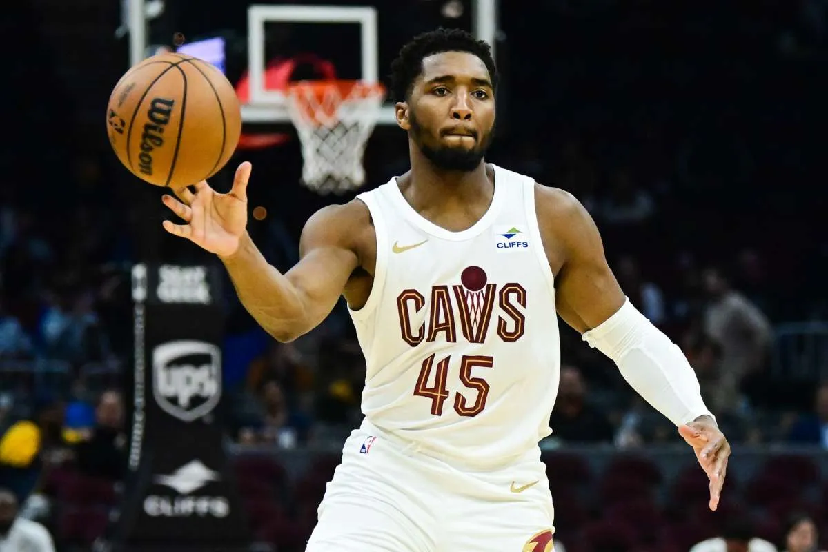 Donovan Mitchell, do Cleveland Cavaliers. Foto: Icon Sport