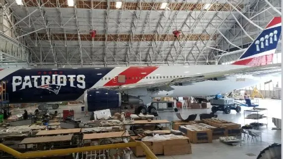 Avi&atilde;o New England Patriots