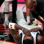 NBA: Kyrie Irving &lsquo;quase&rsquo; sai de cadeira de rodas, mas Mavericks vencem os Blazers