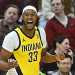 NBA: Myles Turner dita o ritmo da classifica&ccedil;&atilde;o dos Pacers contra os Hawks