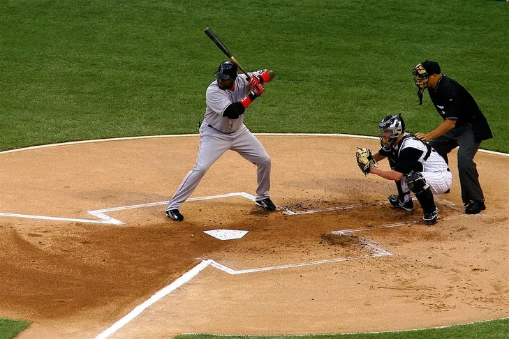 campo de beisebol home plate batter's box