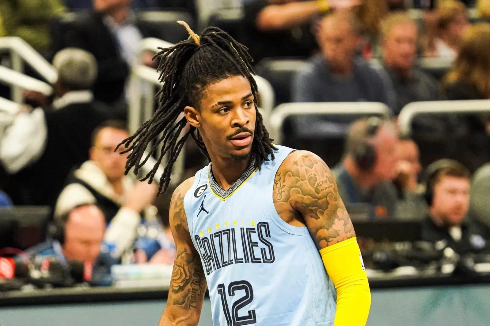 Ja Morant, do Memphis Grizzlies. Foto: Marty Jean / SUSA / Icon sport