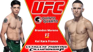 Brandon Moreno x Kai Kara France – Dica, palpite e prognóstico – 30/07