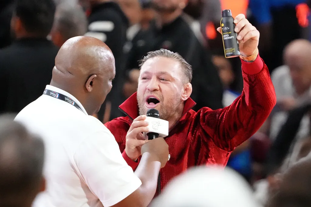Parceria entre McGregor e Miami Heat &eacute; cancelada ap&oacute;s acusa&ccedil;&atilde;o de estupro
