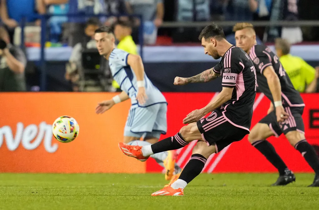 MLS: Messi brilha em vit&oacute;ria do Inter Miami em est&aacute;dio lotado