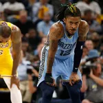 De volta a NBA, Ja Morant recebe boas-vindas de LeBron: &lsquo;Seja &oacute;timo&rsquo;