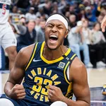 NBA: sem Haliburton, Myles Turner brilha em vit&oacute;ria dos Pacers