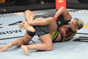 Amanda Lemos vence com guilhotina; Herbert Burns é derrotado: resumo dos brasileiros no UFC hoje