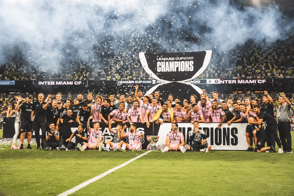 Com gol de goleiro, Inter Miami vence nos p&ecirc;naltis e conquista Leagues Cup