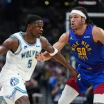 NBA: Timberwolves jantam Nuggets em Denver e assumem topo do Oeste